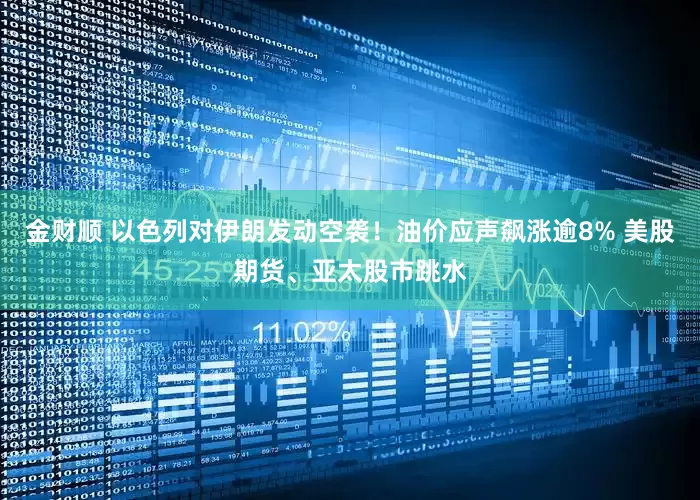 金财顺 以色列对伊朗发动空袭！油价应声飙涨逾8% 美股期货、亚太股市跳水