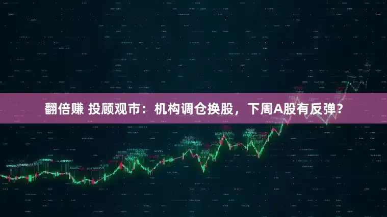 翻倍赚 投顾观市：机构调仓换股，下周A股有反弹？