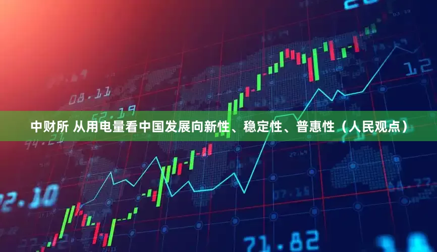 中财所 从用电量看中国发展向新性、稳定性、普惠性（人民观点）